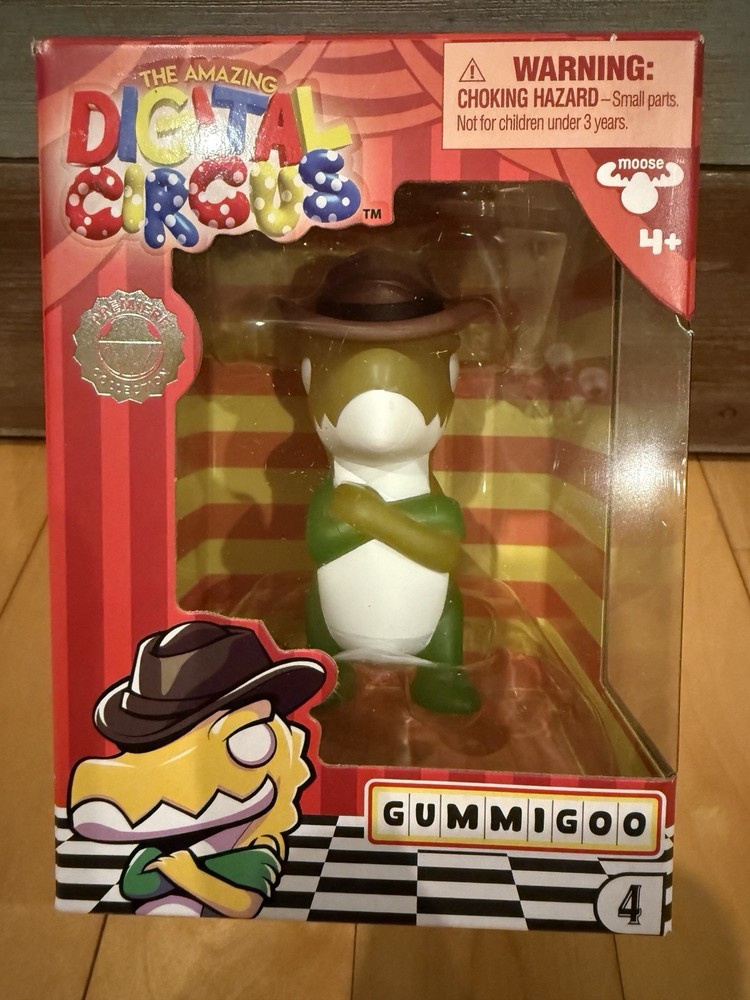 Moose Toys Amazing Digital Circus Official Gummigoo Encore Premiere Vinyl Figure