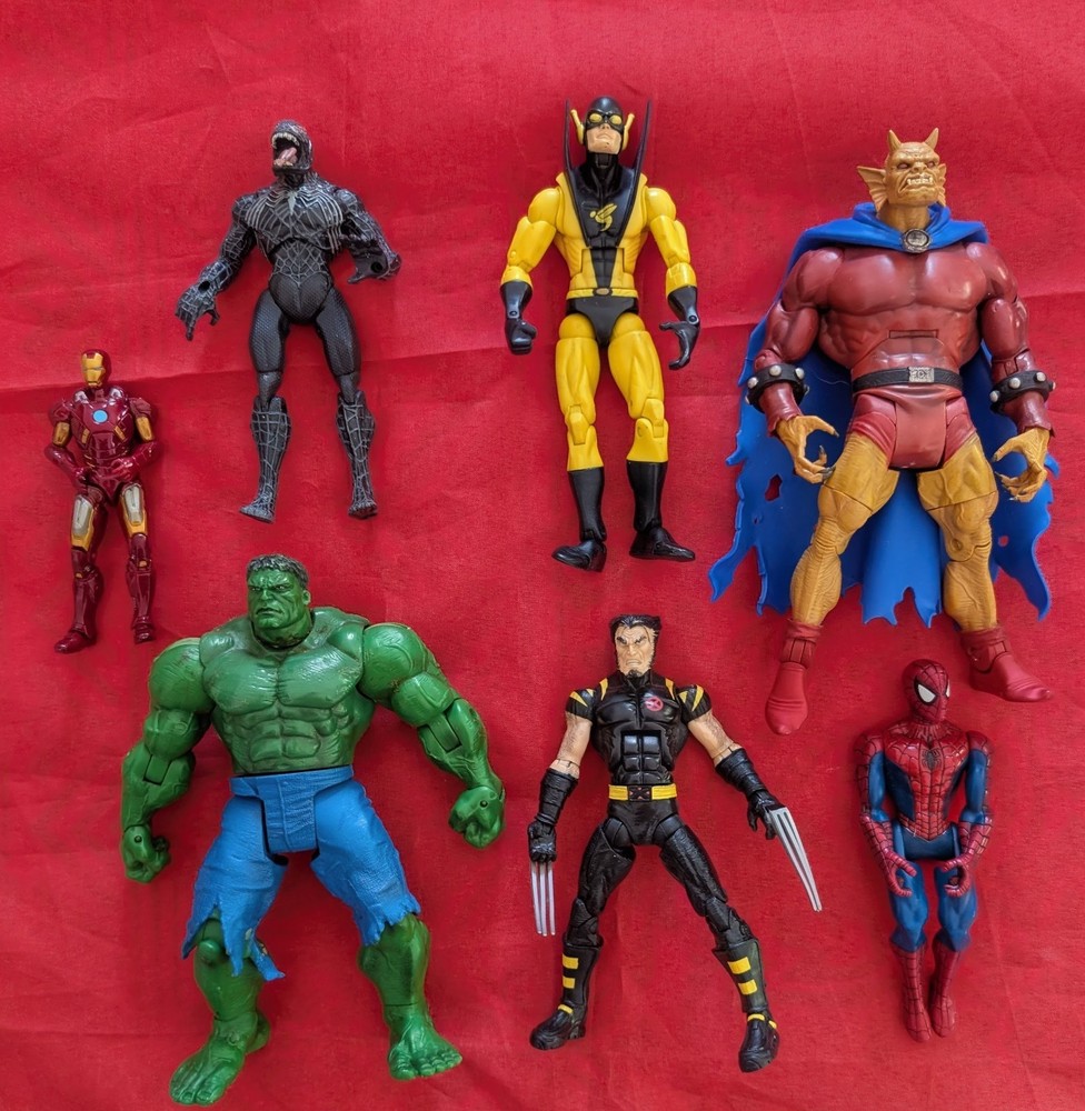 Superhero Action Figures Lot.