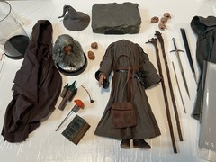 LORD OF THE RINGS Gandalf the Grey INART Queen Studios 1/6 Scale Figure COMPLETE