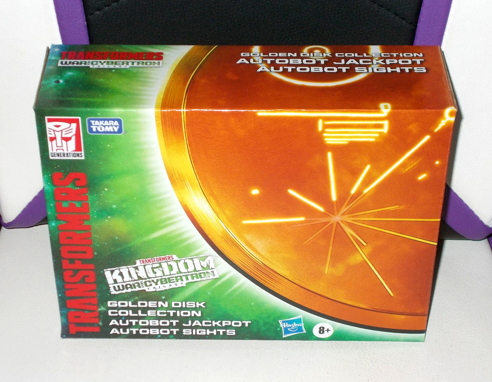 Transformers War For Cybertron Kingdom Golden Disk Autobot Jackpot & Sights new