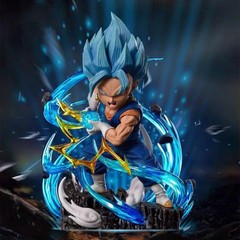 Z Q Version Vegeta 11CM Action Figure Collection Model Toy Children