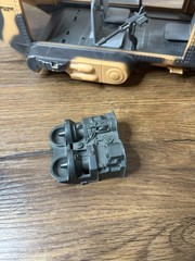 Vintage GI Joe Tomahawk Helicopter Incomplete Parts Repair Hasbro 1986