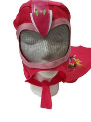 90s Vintage Pink Power Rangers Face Cape Hood