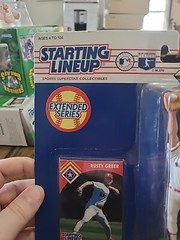 New Sealed 1995 Starting Lineup Rusty Greer Texas Rangers Extended Series