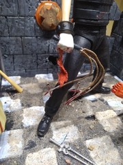 NECA CUSTOM DIORAMA Damien Leone’s Ultimate Art the Clown ” TERRIFIER ” RARE**