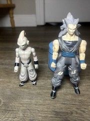 Ss3 Goku And Kid Buu Good Vs Evil Duo Pack 2003 Jakks Limited Edition Paint