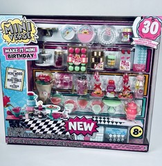 MGA’S Mini Verse Make It Mini Birthday 30 Piece Set Brand New Sealed In Box