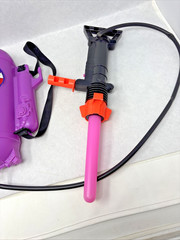 Vtg The Real Ghostbusters 2 Ecto Charger Back Pack Slime Gun Kenner 1990 EUC