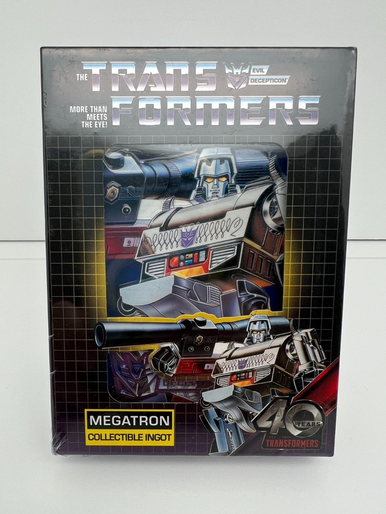 Transformers 40th Anniversary Limited Edition Decepticons Ingot