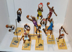 McFarland Sport Picks NBA Lot of 17 Figures 3.75″