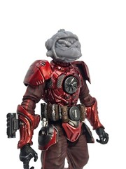 Custom 3d Printed Neo-turtle Headsculpt For Mythic Cosmic Legions or 1/12 Scale
