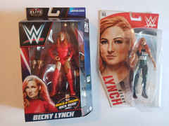 Becky Lynch figure 2 lot WWE Elite Survivor Series 2022, Series 103 2019 Mattel