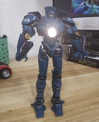Uprising Side Jaeger Gipsy Danger Avenger 7″ Action Figure Toy LED Light Version