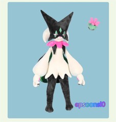 150cm/80cm Big Meowscarada Plush Doll Japan Anime Stuffed Toy Collect Decor Gift