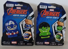 MARVEL AVENGERS-Squish Foamies-Captain America & Hulk-ages 4 and up