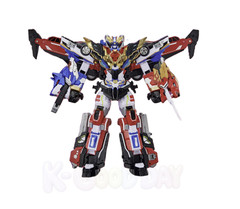 Metal Cardbot W Blaion Transformer Robot Fire Ladder Truck Korean Toy 2025