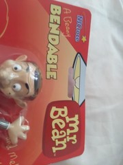 Mr Bean A Beany Bendable Vintage Figure 6″ 1990 NJ Croce Tiger Aspect New Sealed