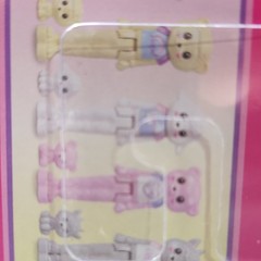 Mini BarbieLand Figures Set of 3, 1.5-inch Dolls Miniature Figurines