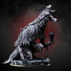 Unpainted, unassembled figure, garage kit, Bloodborne, 24CM