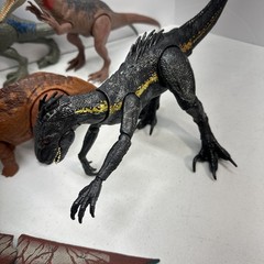 Mattel Jurassic World Dinosaur Lot of 8 Fallen Kingdom Blue Raptor Mix Medium SZ