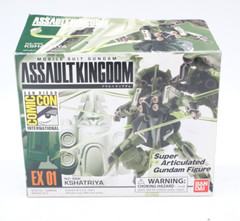 RARE Bandai EX01 KSHATRIYA NZ-666 SDCC 2013 Exclusive Gundam Assault Kingdom
