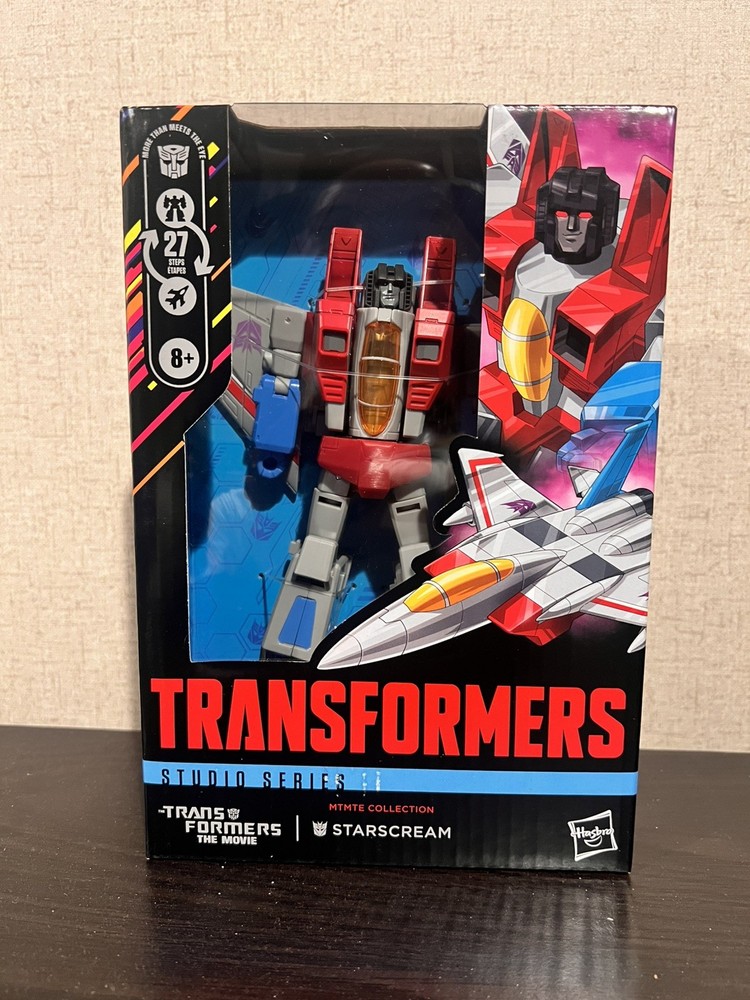 Transformers Studio Series 86 MTMTE Collection Starscream Voyager NISB 1/12