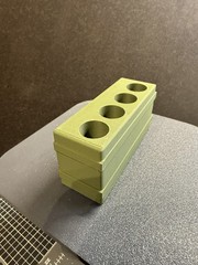 Vintage Gi Joe Jeep Recoilless Rifle Shells Custom Holder w/ 4 Shells – 3D Print