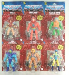He-Man MOTU Masters of The Universe Origins 2020 Retro Set of 7 Battle Cat NEW