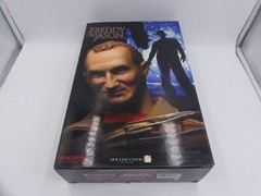 Sideshow Freddy vs Jason 12″ action figure Robert Englund-Krueger MISSING BOOK