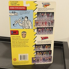 ToyBiz X-Men X-Force Kane Action Figure w/ Trading Card, Vest, Weapon Hands
