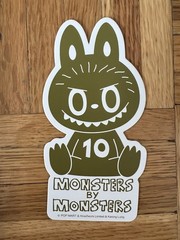 Pop Mart NYC Exhibit 10 Year Anniversary Sealed Labubu MONSTERS by Monsters Set