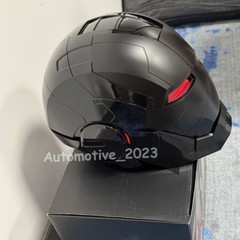 Full Black Helmet Man MK5 1:1 Cosplay Mask Electronic Open/Close Voice Control
