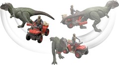 Jurassic World Survival Capture Claw ATV Pack Action Figure & Vehicle Set