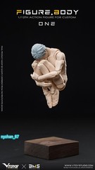 VTOYS X BMS 1:12 Male Anime Flexible Doll 6″ Action Figure Jointed Body w/ Head