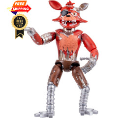 Jazwares Five Nights at Freddy’s Withered Foxy – 5-Inch 5, Multicolor