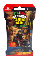 KHADOU Italian Brainrot Trading Cards includes 3 Booster Packs