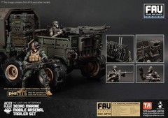 ACID RAIN /ANNEX 2179 1/18: 303rd Marine Mobile Arsenal Trailer Set *USA Seller*