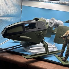 GI Joe Skyhawk Helicopter 1/12 Scale Vehicle for 6” GI Joe Classified Figures 3D