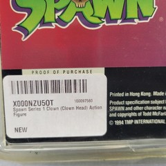 1994 McFarlane Spawn Clown Action Figure Series 1 Special Edition with Comic