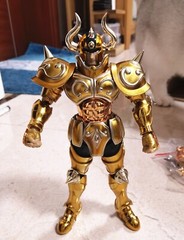MST Saint Seiya Cloth Myth EXM TV Gold Taurus Aldebaran model metal cloth *