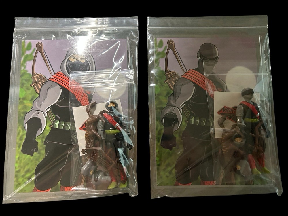 Joefest 2026 Exclusive 2-pack Night Force Storm Shadow & Snake Eyes w/Filecards