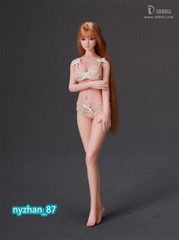 LDDOLL 27M 1:6 Semi-white 12″ Seamless Female Action Figure Body No Finger Bone