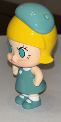100% AUTHENTIC ANGRY MOLLY VINYL MINI FIGURE LONG PLAY – TIFFANY BLUE
