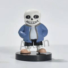 Aixlan UNDERTALE PVC Action Figure Flowey Sans Model Remastered Gift 7-8cm