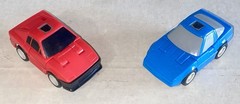 1986 Hasbro Transformers G1 Chase & Freeway Throttlebots-Hi Grade