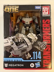 Transformers One Studio Series 114 Megatron Deluxe Class Figure Hasbro READ
