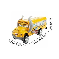 Cars 3 Movie Thunder Hollow Speedway Tractor Miss Fritter Diecast Model Toy Car