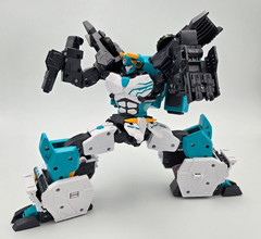 [MUSCLE HYDE] Metal Cardbot S Transformation Cargo Crane Action Figure Toy 2024