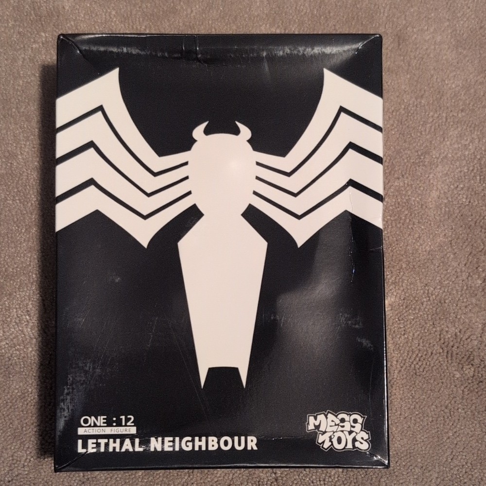 Mess Toys Lethal Neighbour Venom Spider-Man 1:12 Action Figure w/ Stand