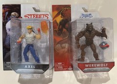 Lot of 2 Altered Beast as Werewolf and Streets of Rage Axel Brand New